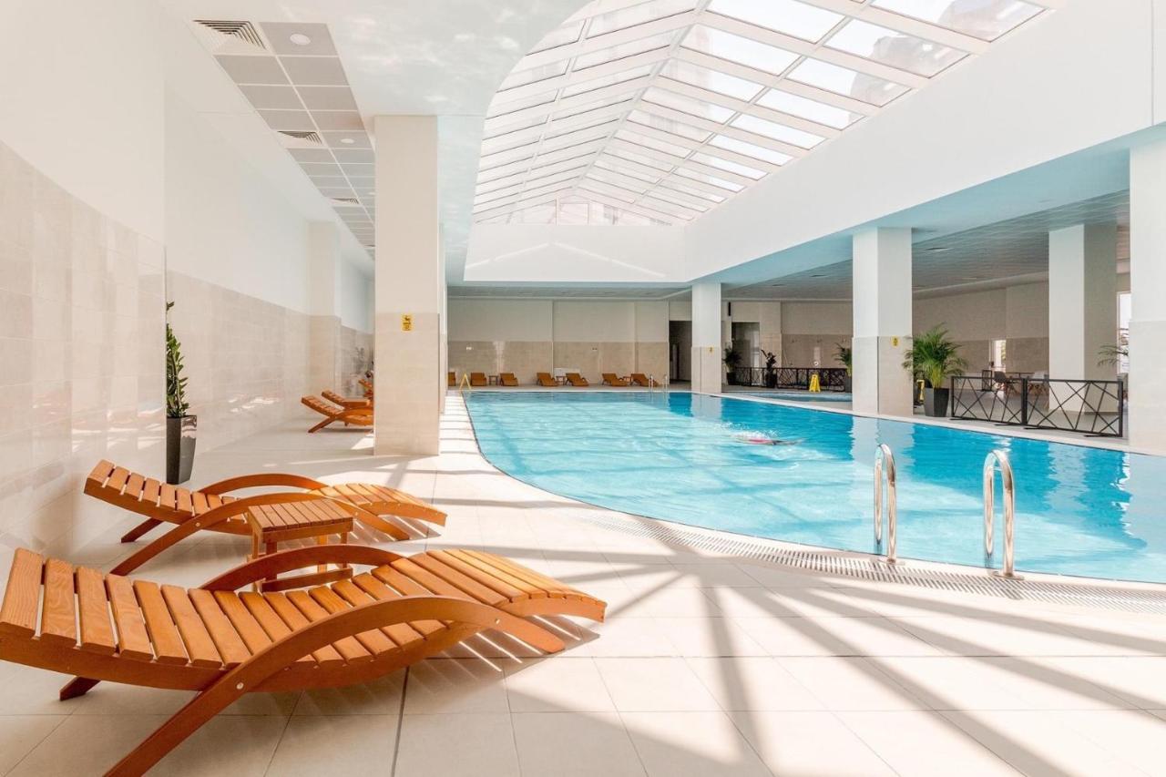 Merdz Spa & Fitness Sky Apartment Skopje Ngoại thất bức ảnh