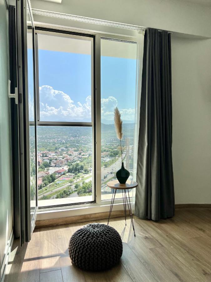 Merdz Spa & Fitness Sky Apartment Skopje Ngoại thất bức ảnh